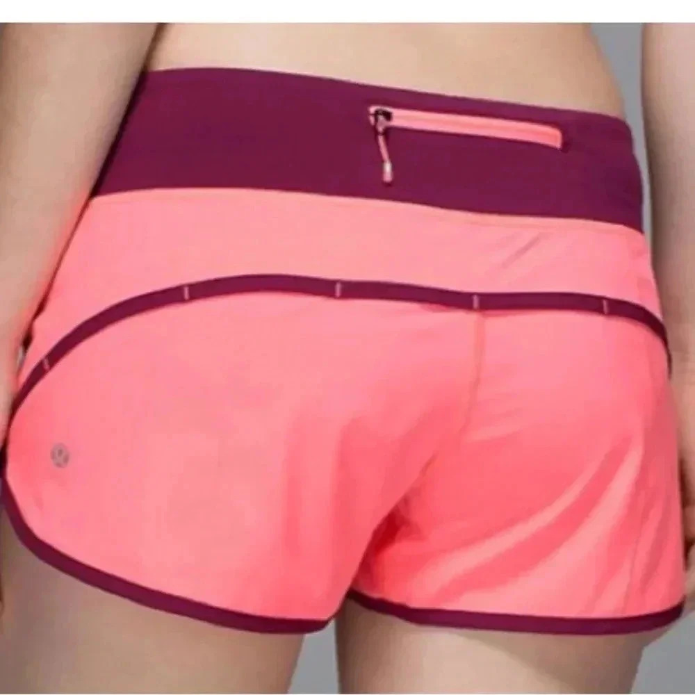Lululemon run speed shorts  4way stretch